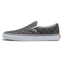 Vans Classic Slip-On Monogram - Pewter Unisex Sneakers Grey Monogram-Pewter VN0A7Q5DPWT 36