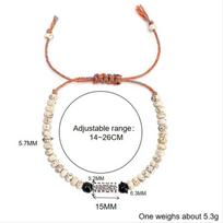 Tibetan Buddhist Six-Character Mantra Bracelet  Colorful Cotton Thread Braided Natural Bodhi Beads Amulet Charm Bracelet
