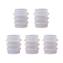 „Pasidaryk pats“ maisto kokybės vyno butelių kamščio formos deimantų papuošalų rinkinys silikono formos dervos forma stopper Cover [5pcs]