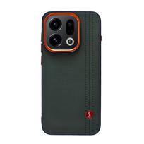 For OPPO Find X9 Pro Case Hard Fashion Leather Anti Fingerprint Drop-proof Back Cover For OPPO Find X9 Shell shockproof Bumper OPPO Find X9 Pro žalia