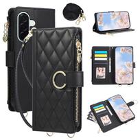 Flip Leather Crossbody Wallet Phone Case for Samsung Galaxy A57 A37 A07 A17 A16 A36 A56 A26 A06 A55 A35 A05 A05S A54 A34 Cover Galaxy A34 juoda