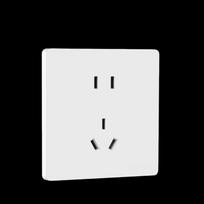 Jingmian Type 86 Concealed 5-Hole 10A Wall Socket (10-Pack)