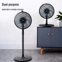 Midea 7 ašmenų tylus svyruojantis pastatomas ventiliatorius CN kištukas (adapteris įtrauktas)