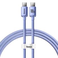 Baseus Crystal Shine 100W USB-C to USB-C Braided Fast Charging Cable