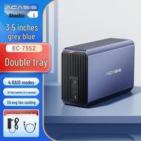 Acasis USB 3.0 išorinis 2,5/3,5 colio HDD/SSD dėklas ir dokas