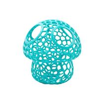 Hollow Out Aquarium Cave Shelter 3D Printed Shrimp Hiding Place  Breeding Nest Style A Cyan