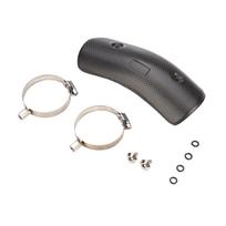 For BMW S1000RR S1000XR Exhaust Middle Link Pipe Guard S 1000 RR XR Motorcycle Carbon Fiber Anti-Scalding Shell Protector Parts Carbon Fiber