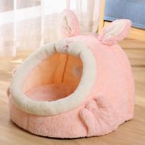 Cats Cave Bed Cat Privacy Space Anti Slip Tent Bed Removable Soft Cushion for Rabbits Indoor Cats Puppy Pig Small Dog