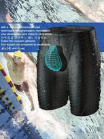 Men's Race Swimsuit swimming trunks shorts  quick-drying  beachwear boys  bathing suits with spandex pants L