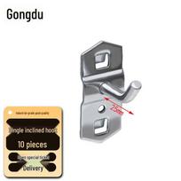 Gongdu Square-Hole Pegboard Tool Hooks 10-pack