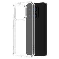 LR Toc For Xiaomi 15T Crystal Clear Case Soft TPU + Acrylic Back Panel Ultra-thin 360 Back Cover Protection Phone Case xiaomi 15T gryna
