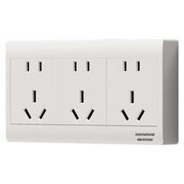 Guoji Electric Surface Mounted Multi-Hole Wall Power Socket