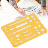 10PCS 27 Holes Erasing Shield Engineering Drafting Ruler  Engineering Blueprint Drafting