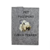 Terier Czeski, Cesky Terrier - Etui Na Paszport Psa, Pokrowiec Na Dokumenty, Prezent Dla Podróżnika Od Marki Art-Dog