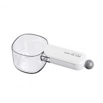 Adjustable Measuring Spoon Disassembled Handle Measuring Spoon Multi-functional Pet Food Measuring Spoon with Scale Bag for Rice balta