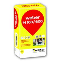 weber M100/600 152LT Spalvotas mūro mišinys 1000 kg didmaišis
