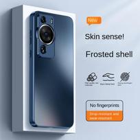 For HUAWEI P60 Ultra P60 Pro P60 P50 P50 Pro P40 Pro Plus P40 Pro P40 P30 Pro P30 AG Matte Feel Lens Full Package Case Huawei P40 Pro tamsiai mėlyna spalva