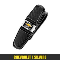 ABS Glasses Clip Car Sun Visor Card Ticket Clamp Fastener For Chevrolet Spark Captiva Cruze Tracker Orlando Trax Epica Nubira sidabras