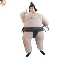 Helovino Sumo pripučiamas kostiumas vakarėliams ir šventėms - Juokingas pasirodymo rekvizitas Children (Height 120-150cm) juoda