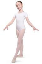 Body Berta Baletowe Do Tańca Gimnastyki Rytmiki Białe 122/128