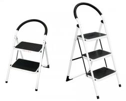 Kopėčios plieninės buitinės Lansi | 3 pakopų 72cm, max 150kg