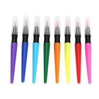 8Pcs Body Painting Brush Pen Set Artistic Watercolour Drawing Pen balta