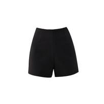 Black Shorts for Women's New Summer Wear High-waisted Tight A-line Slim Suit Leggings S