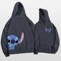 Disney Tėvų ir vaikų drabužiai Anime Daugiaspalvis Pasirenkamas Hoodie Unisex Poros Viršutinė dalis Striukė Žieminiai drabužiai Moteriškas Gotikinis Hoodie S