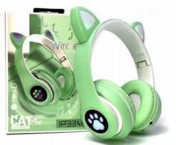 Ausinės bluetooth Cat ears, belaidės, vaikiškos