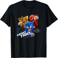 Sonic the Hedgehog 3 - _Hero Trio_ T-Shirt XXXL įvairiaspalvis