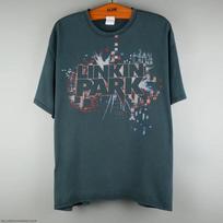 Vintage 2009 Linkin Park Tour T-Shirt Unisex T-Shirt L gray