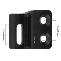 Aluminum Alloy Bicycle Front Derailleur Hanger  for MTB ,Road Bikes raudona