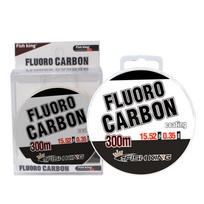 1 ritininis 300 m ilgio meškerės valas, padengtas fluorokarbonu dengtas vienagijai siūlai, ypač tempimui atsparus dilimui profesionalas 0.30mm-29.76LB