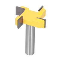 Surfacing Router Bit 4 Flute Tipped Slab Flattening CNC Woodworking Milling Cutter Planing Tool 12mm Shank