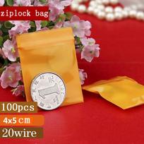 100Pcs Mini Zip Lock Bags Storage Bag Cartoon Printed Reclosable Clear Plastic Bag Reusable Jewelry Ziplock Packaging Pouches