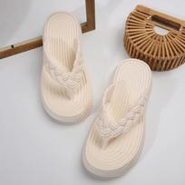 Women Slippers Platform Wedges Flip Flops Summer Casual Cozy Slides Designer Beach Dress Sandals   Sport Women Shoes 36-37