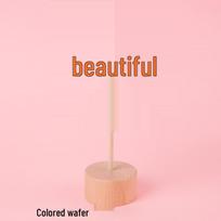 Fibonacci Sequence Wooden Toy Lollipop: Educational Stress Relief Ornament for Kids and Office