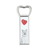 Akita, Akita Inu - Otwieracz Do Butelek Z Psem, Personalizowany Otwieracz Na Lodówkę, Wyjątkowy Upominek Dla Mężczyzny Marki Art-Dog