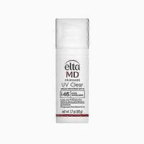 EltaMD UV Clear Veido apsauginis kremas nuo saulės SPF 46, Be riebalų apsauginis kremas su cinko oksidu