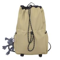 Multi Pocket Hiking Backpack Large Capacity School Bag High Quality Travel Backpack  Textbook Style C