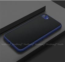 Dėklas iPhone SE 2026 Dėklas iPhone SE 3 2026 2020 8 7 Plus Dangtelis Silikoninis Matinis Guminis Pusiau Skaidrus Dėklas iPhone SE 2026 Dangteliui For iPhone 7 8 Plus tamsiai mėlyna spalva