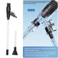 Gravel Vacuum For Aquarium Manual Siphon Water Changer Aquarium Siphon Vacuum Cleaner For Maintenance Cleaning Reptile Shrimp China Mainland