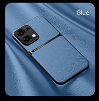 OPPO A6 A6 Pro odos tekstūros, su įmontuotu magnetiniu TPU minkštas apsaugantis nuo kritimo, pirštų atspaudų telefono dėklas OPPO A6Pro 4G Global šviesiai mėlyna spalva