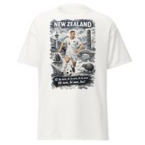 New Zealand Football Haka Graphic Tee, Aotearoa Kiwi Soccer Shirt 3XL