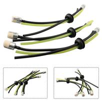 3pcs Fuel Gas Tank Grommet Vent Hose Plastic+rubber For Echo GT-200 SRM-2100 Fine-tuned Blower Replace OEM 90097 900103 China Mainland