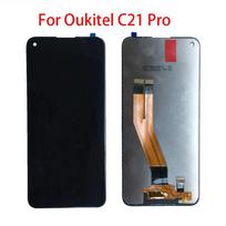 Skystųjų kristalų ekranas, skirtas Oukitel C21 Pro LCD ekrano jutiklinio ekrano skaitmenintuvo viso mazgo keitimas juoda
