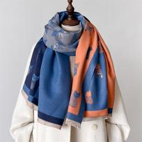 Prabangus žieminis kašmyro šalikas moteriškas dizainas šiltas pashmina antklodė pončo kaklaskarės Moteriškos skaros apvyniojamos storos Foulard Bufanda brown