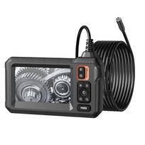 Endoscope Camera with Light 4.3inch IPS Screen 170 Degree Viewing Angle IP67 Waterproof HD 5 Meters