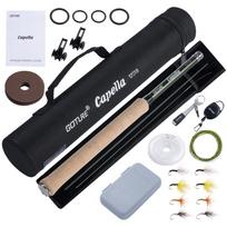 Goture Tenkara meškerės rinkinys Upelio meškerė Tenkara meškerė Tenkara meškerė Lengva anglies pluošto Upelio žvejyba Upėtakis Yamame Šlakis Vaivorykštinis upėtakis black