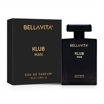 Bella Vita Luxury KLUB | Long Lasting Eau De Parfum for Man | Lemon, Rose and Vanilla | Musky, Spicy and Woody Premium Fragrance for Men 100ml